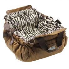 Napidoo Rectangular Lederoptik Webpelz