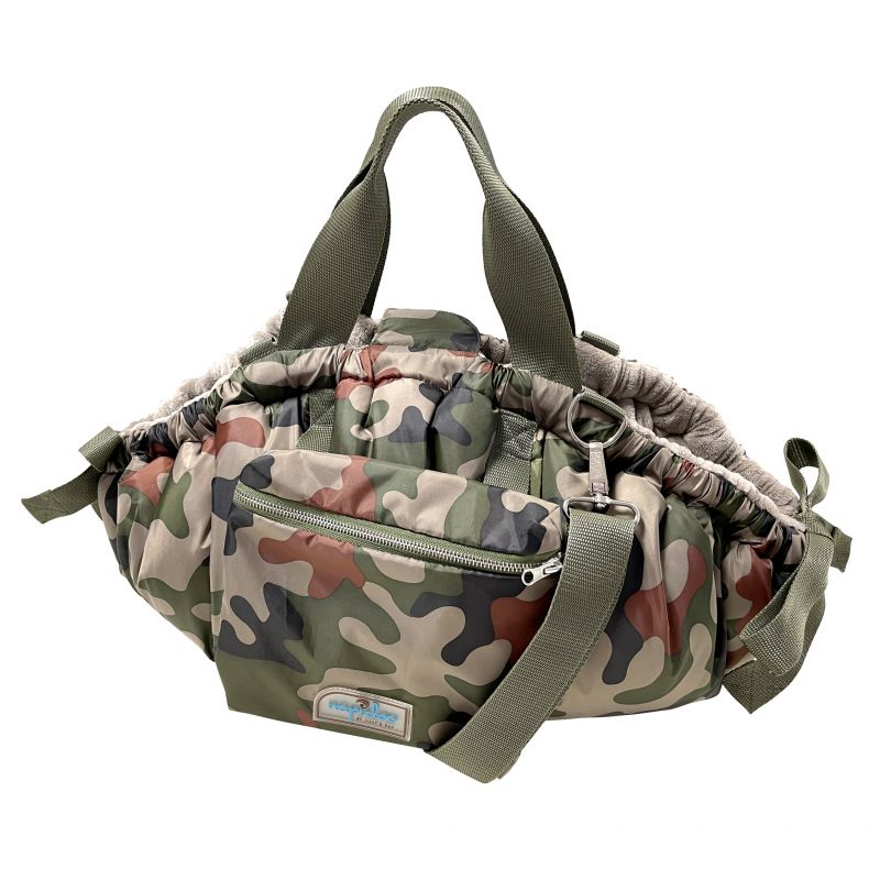 napidoo Round Camouflage taupe