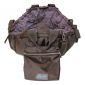 Napidoo round braun/gemusterter Sommerinnenstoff