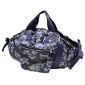 Napidoo round camouflage blau