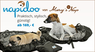 napidoo - die stylische und günstige Handtasche, die zum Hundebett wird